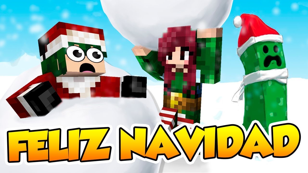 MERRY CHRISTMAS! - Minecraft Christmas minigames with @Naishys