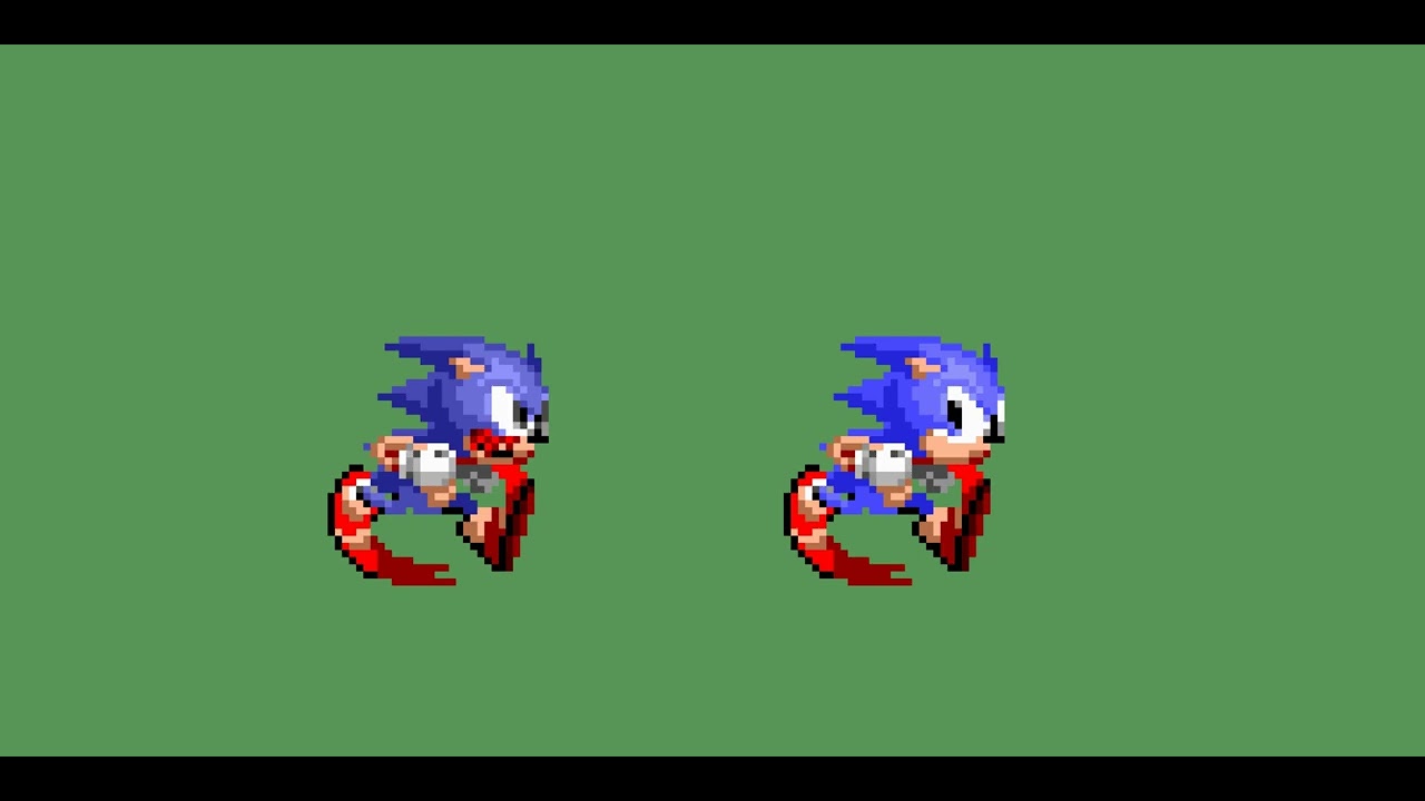 Confronting Yourself but El Pendrive Azul and Sonic (Sonic 1/Sonic CD)