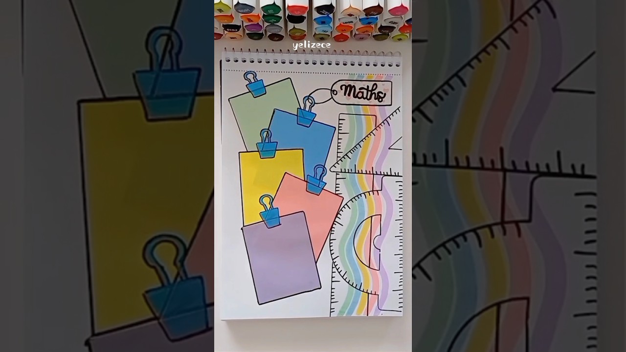 Простая обложка файла проекта, математика ✨ 