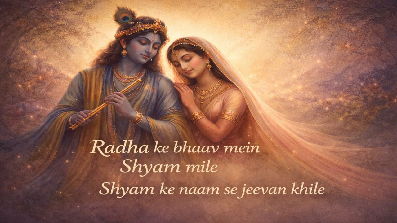 Radha Ke Bhaav Mein Shyam Mile | Soulful Radha Krishna Bhajan | Meaningful Devotional Song |