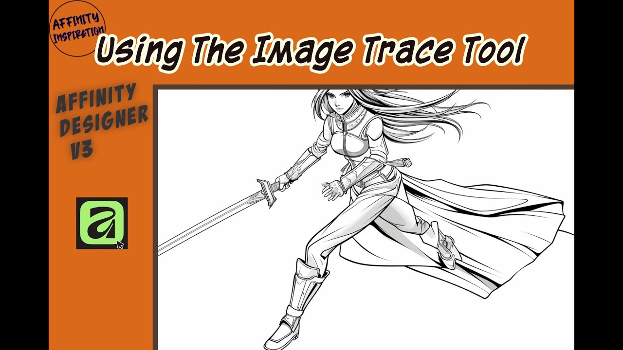 Using The Image Trace Tool in Affinity Designer V3 With AI Images
