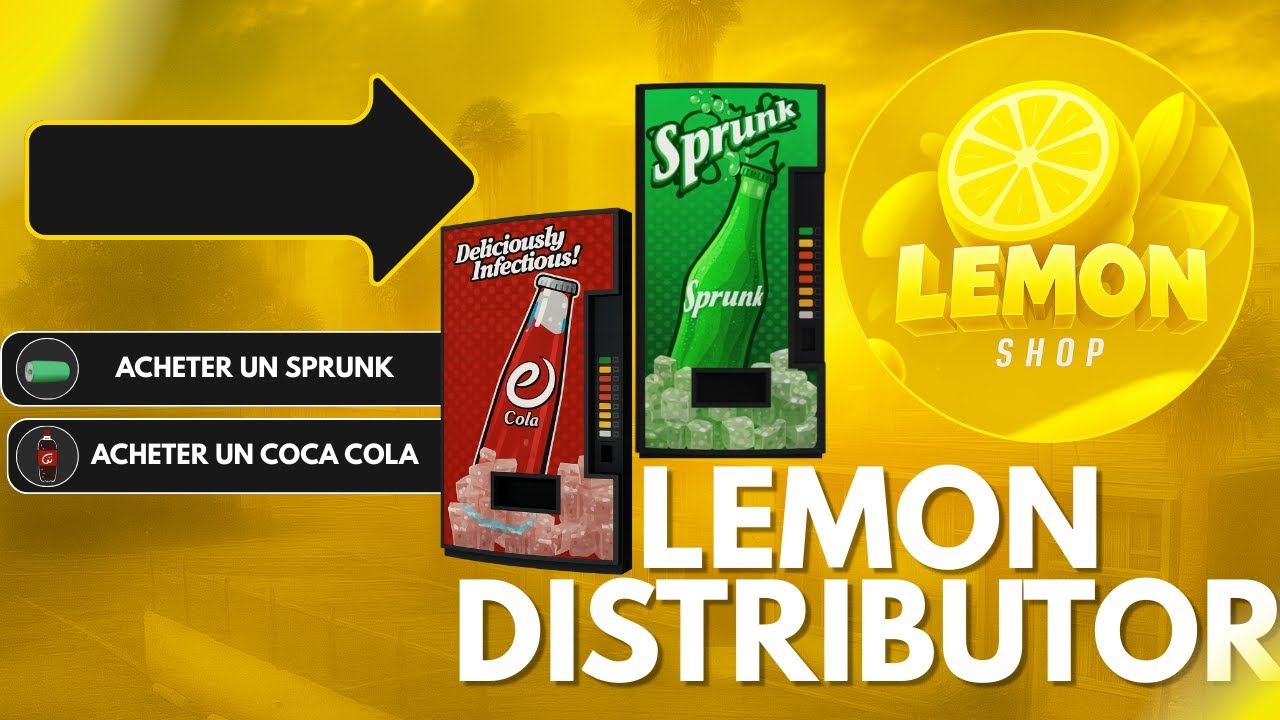 🥤  [PAID] Distributor Script | FiveM | Lemon Dev