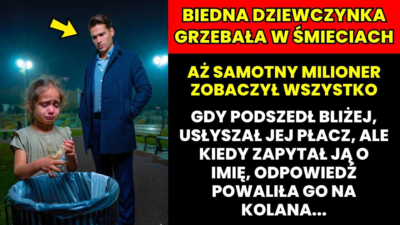 BIEDNA DZIEWCZYNA PŁAKAŁA szukając JEDZENIA w ŚMIECIACH, ale gdy MILIONER się ZBLIŻA&hellip;