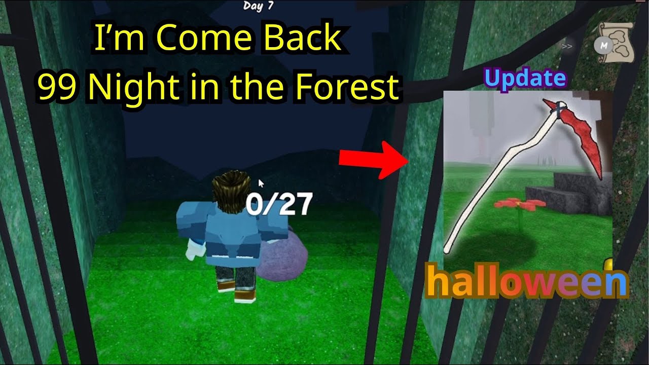 I found the BATMAN weapon in 99 Night in the forest