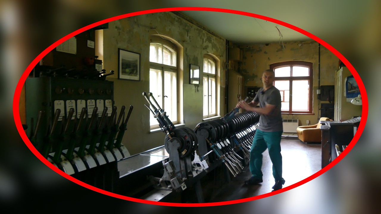 Mechanisches Stellwerk selbst erleben - Bahnhof Wechselburg