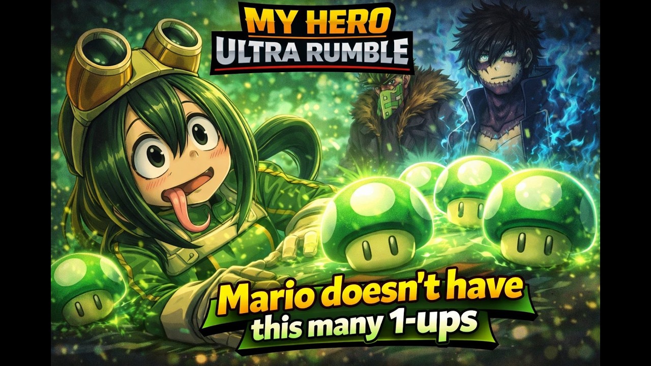 This is why Tsuyu Asui is S-Tier | My Hero Ultra Rumble | Ace Rank Gameplay