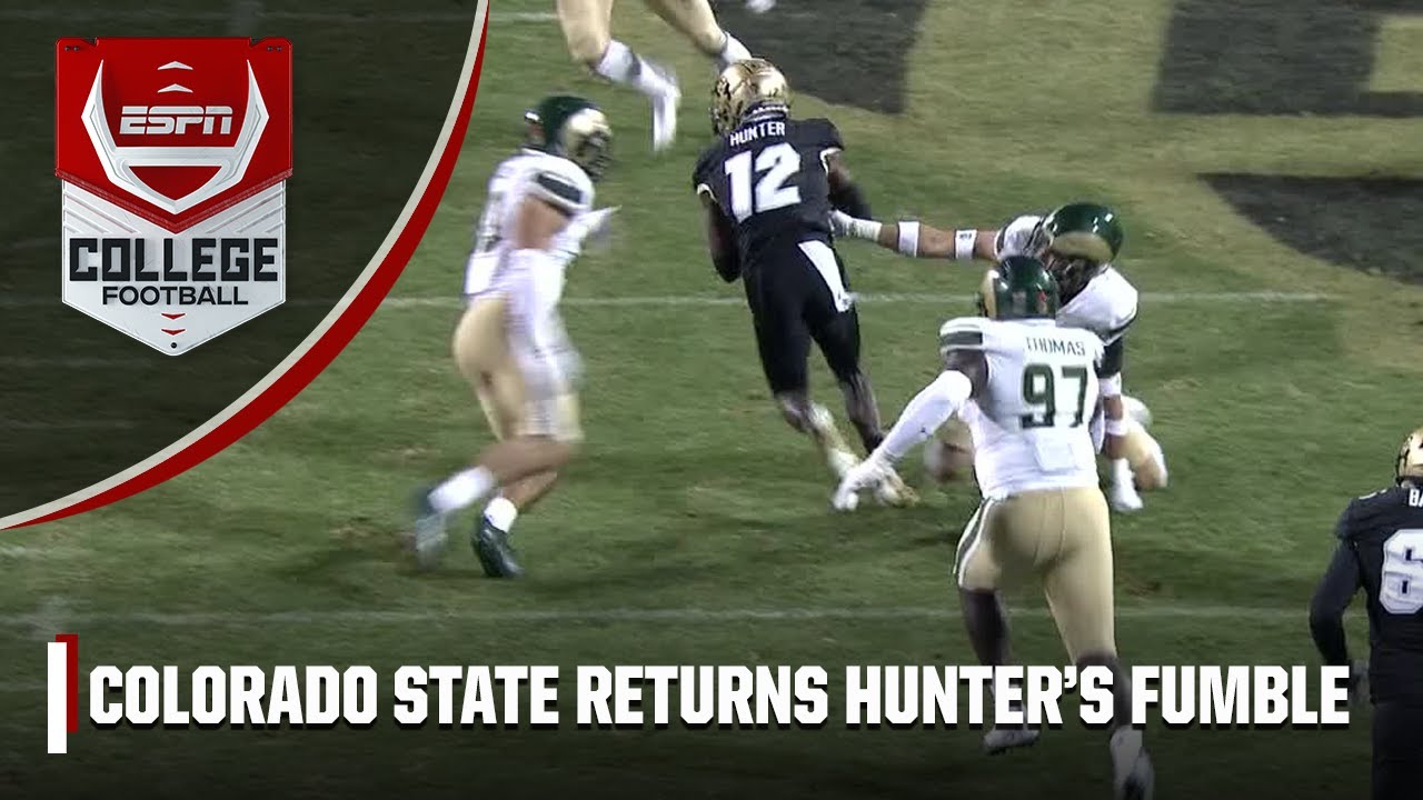 Colorado State returns Travis Hunter’s fumble for a TD | ESPN College Football