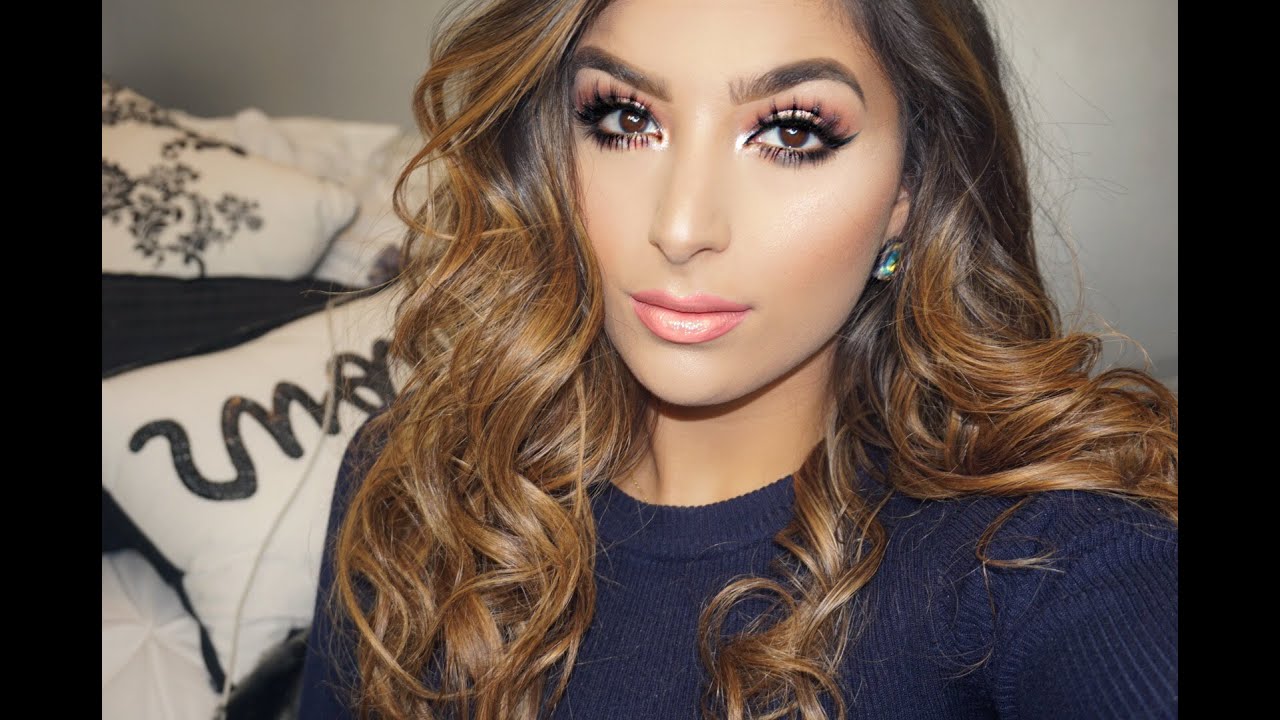 Valentine's Day Hair & Makeup Tutorial || Get Glam with Gi