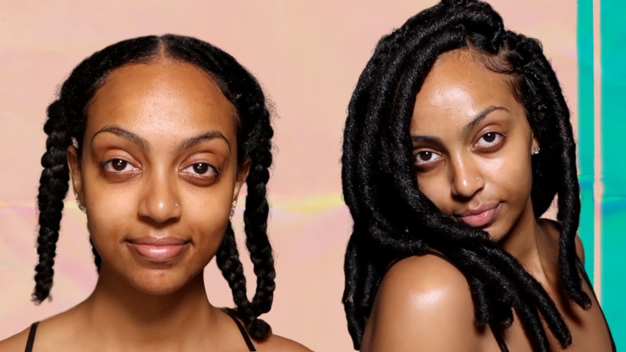 Easy Jumbo Faux Loc Tutorial w/ Janet Collection
