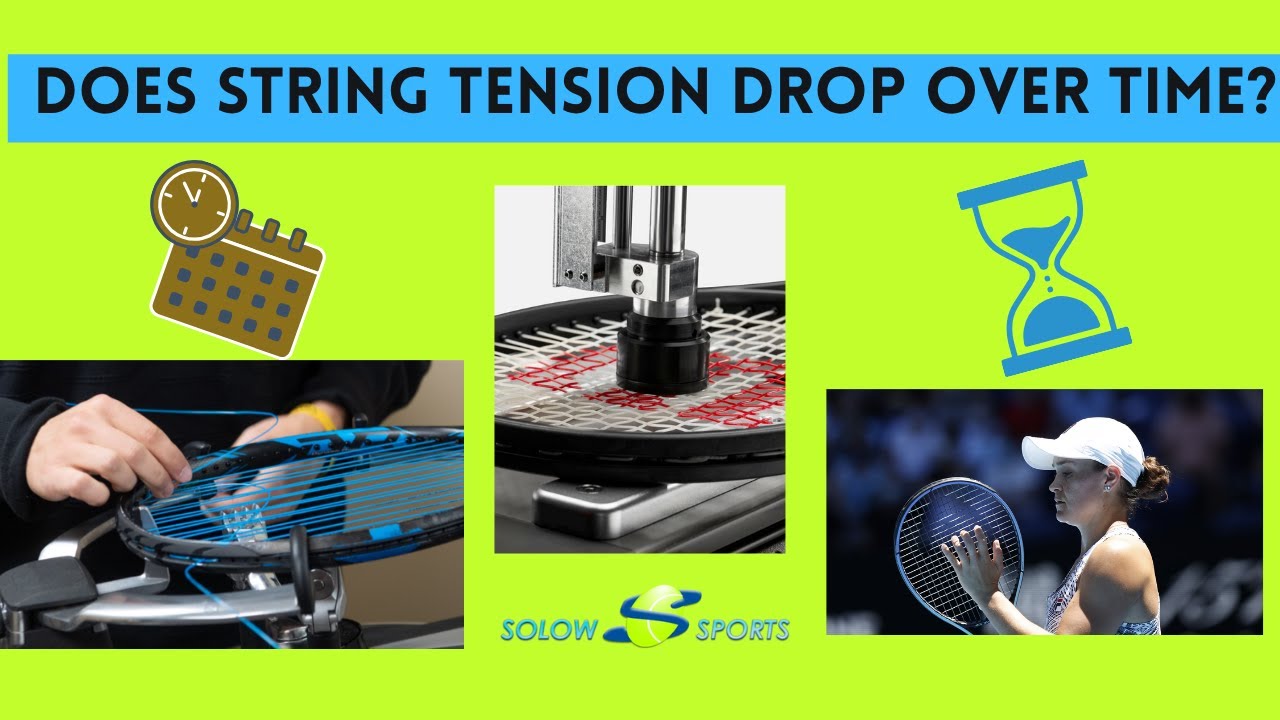 Measuring Tennis String Tension Drop Over Time Using the Wilson Baiardo Tune Pro