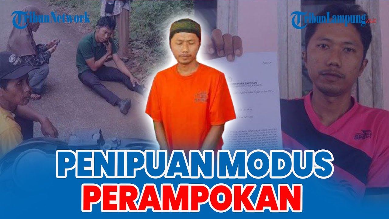 Polres Lamsel Ungkap Kasus Penipuan Oknum Ketua Gapoktan dengan Modus Perampokan