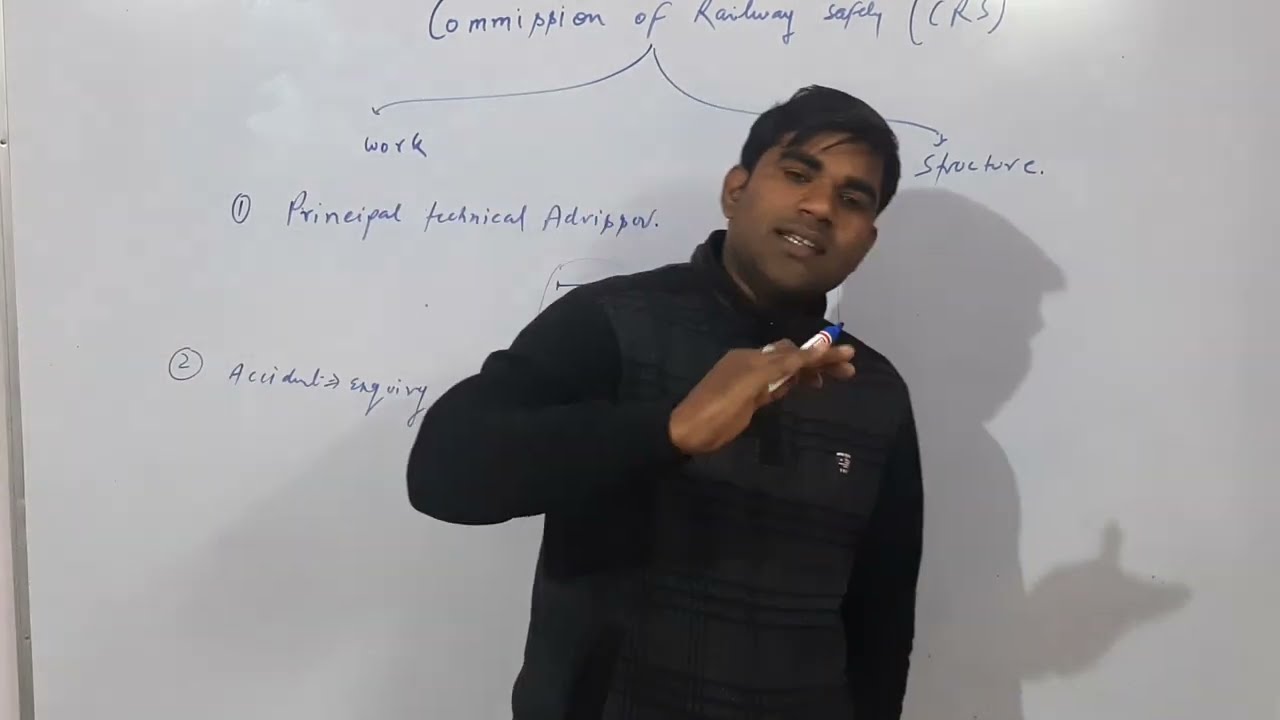 COMMISSON/COMMISSONER OF RAILWAY SAFETY(CRS) !!रेल संरक्षा आयुक्त का कार्य