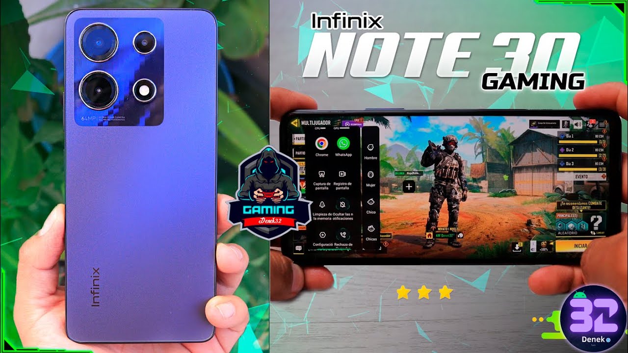 Probamos la POTENCIA del INFINIX NOTE 30 | Gaming Test