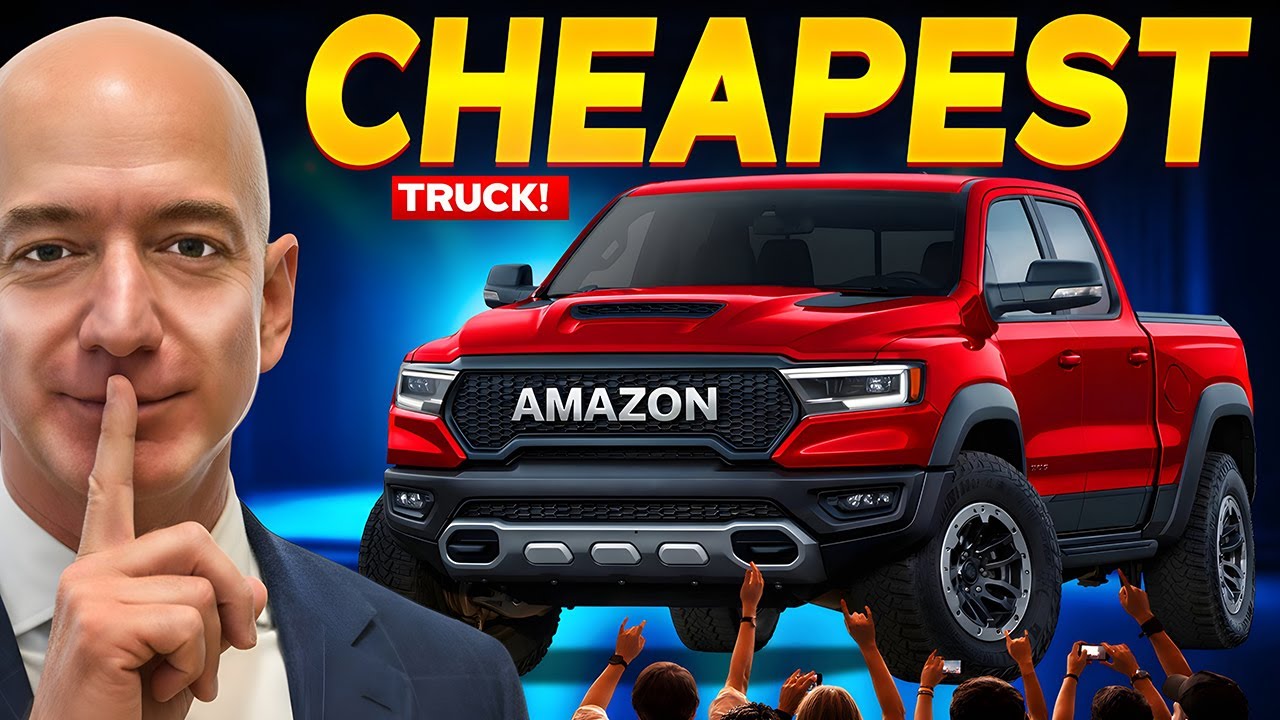 Amazon просто обрушил рынок грузовиков – представлен самый дешевый пикап в истории!