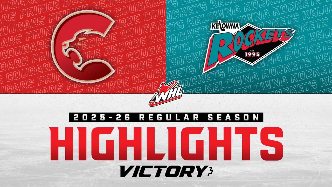 Prince George Cougars at Kelowna Rockets 01/17 | WHL Highlights 2025-26