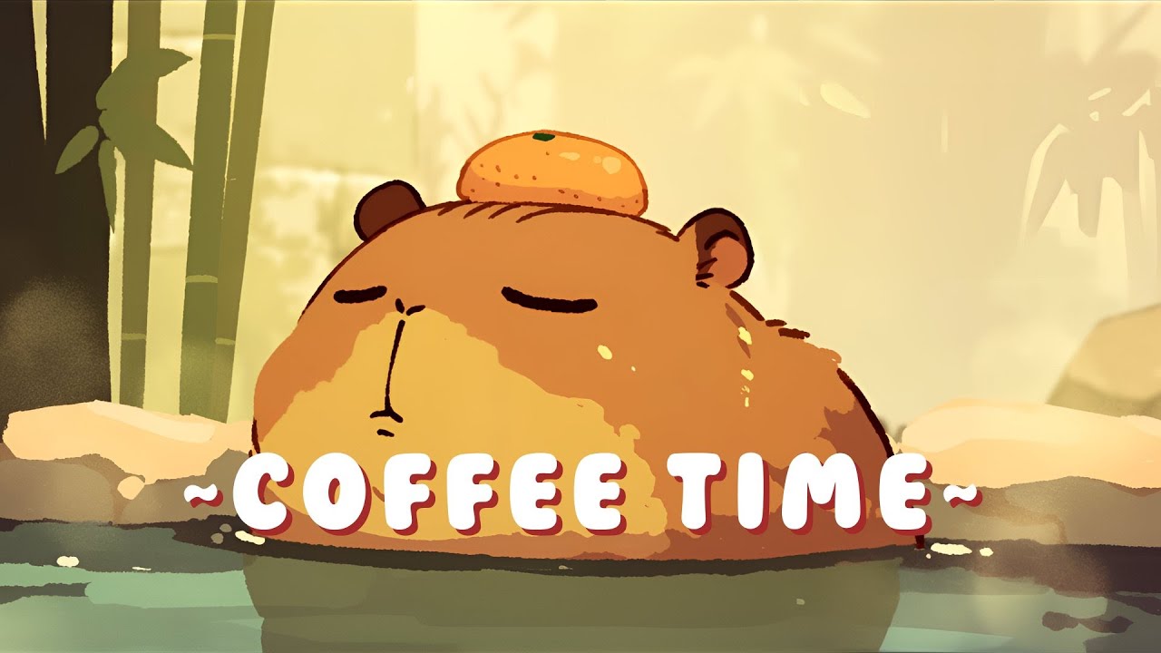 Capybara Lofi Radio | Relaxing Beats to Study/Sleep/Chill 🎵 💫