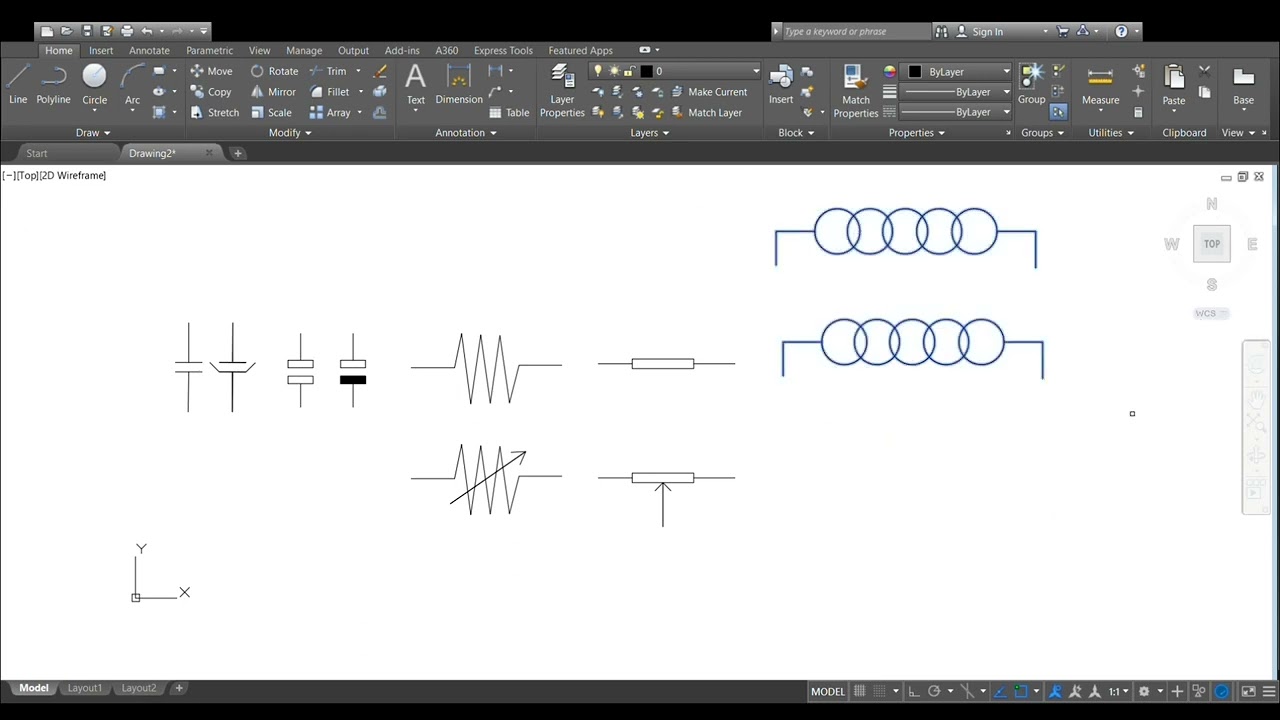 MENGGAMBAR ELEKTORNIKA DAN LISTRIK MENGGUNAKAN AUTOCAD