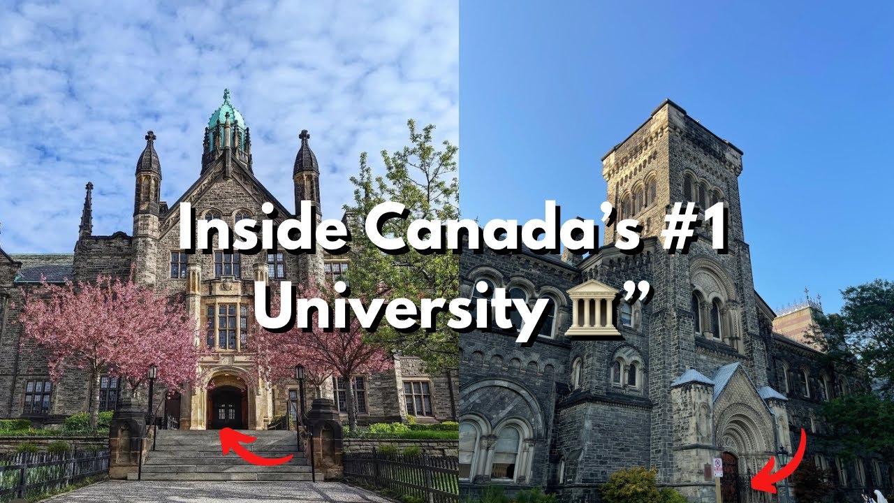🔥 University of Toronto Campus Tour 2025 🎓 | Aesthetic Day in My Life at U of T (St. George Walk)