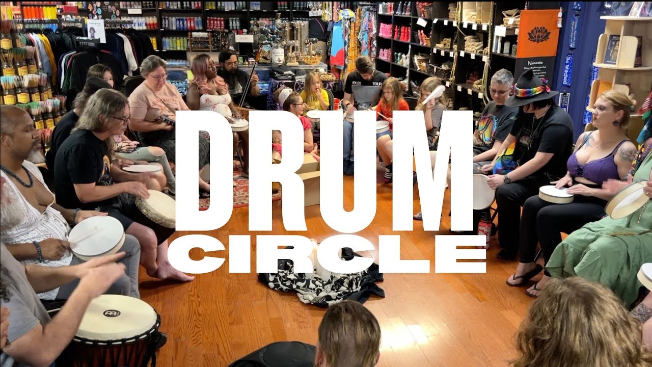 Community Drum Circle 2025 | Tennessee Folk Magic Festival at AromaG’s Botanica