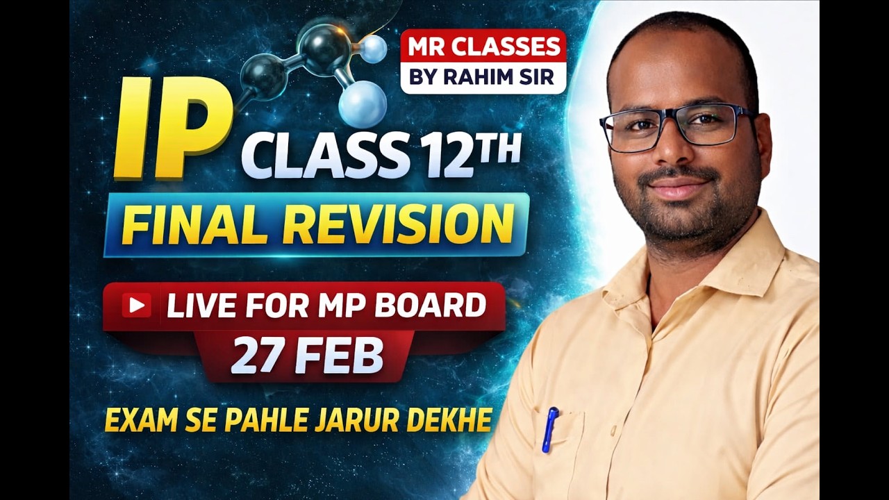 ip class 12th full revision mp board