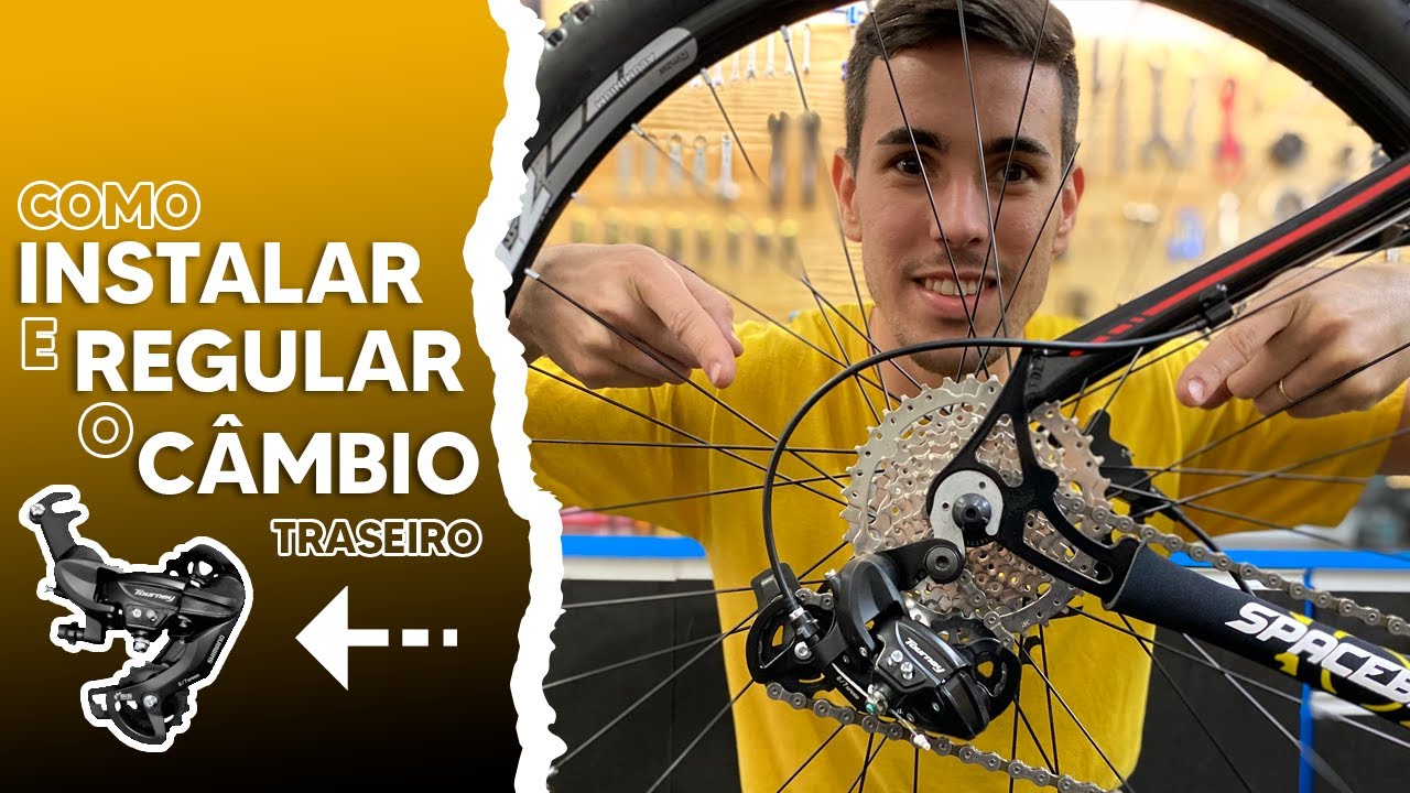 Como Instalar e Regular o Câmbio Traseiro da Bicicleta + Dicas