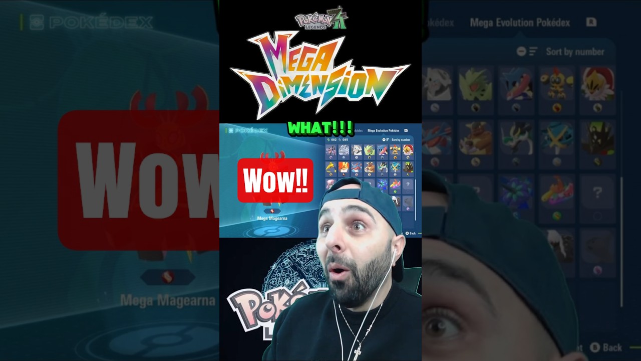 Mega Magearna Reaction 🤯 Pokémon Legends Z-A DLC is COOKING 🔥 