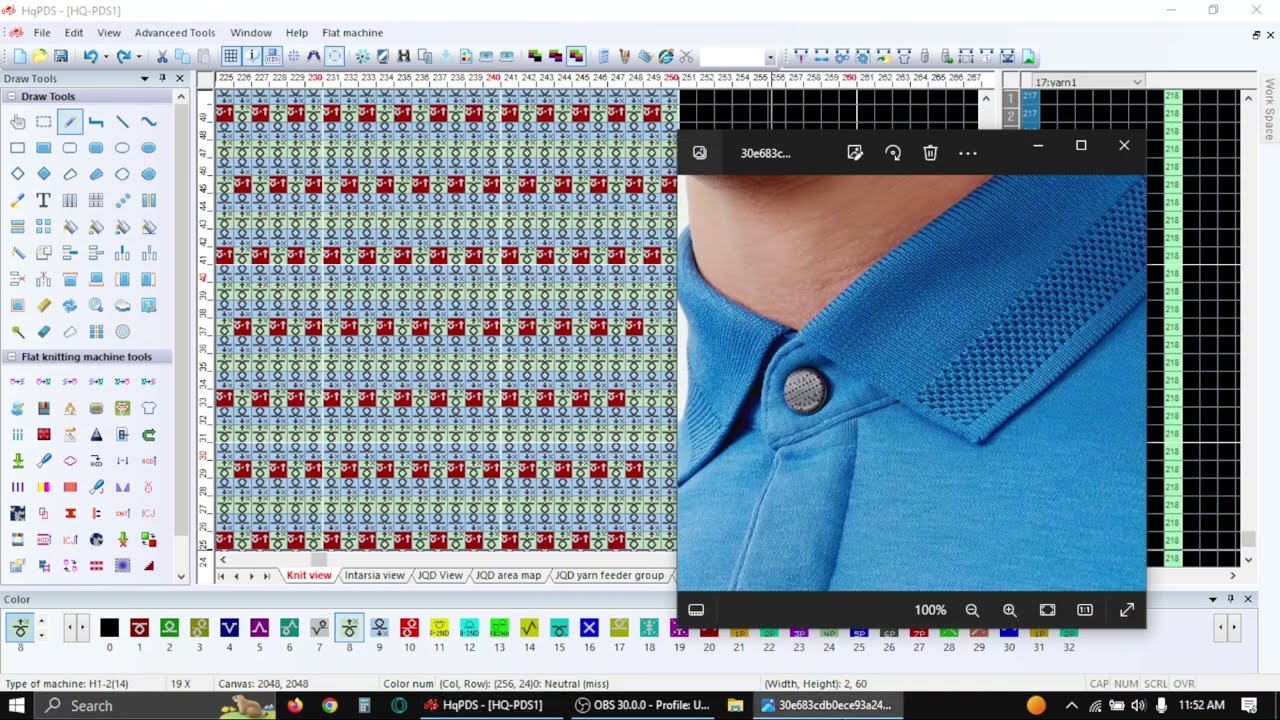 collar tanasfar hqpds pogram nur islam knitting vlogs