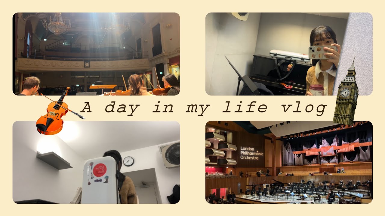 Vlog | A day in my life at the Royal Academy of Music @RoyalAcademyofMusic ｜英國皇家音樂院留學生の一天