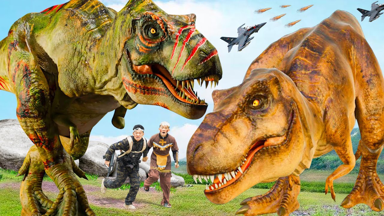 Must Watch New Special T-rex Attack 2024 | Lost In Dinosaur Jurassic World 4 | Dinosaur Hunting
