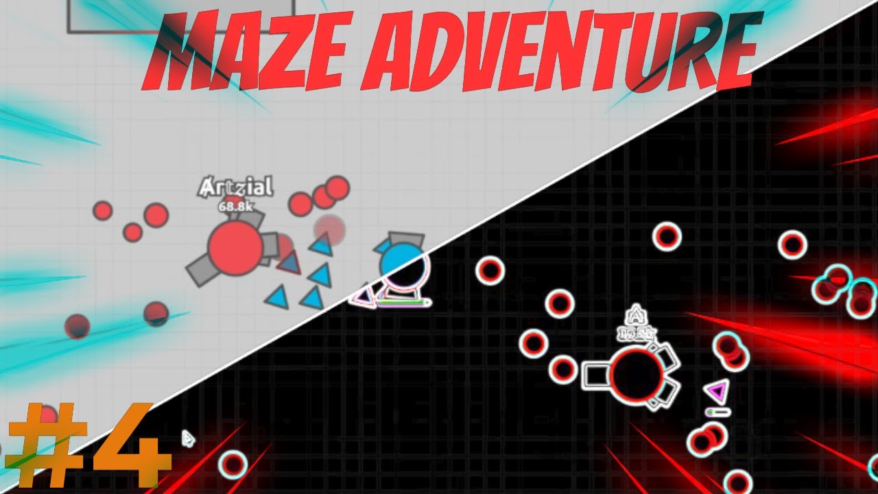 Diep.io | Maze Adventure #4