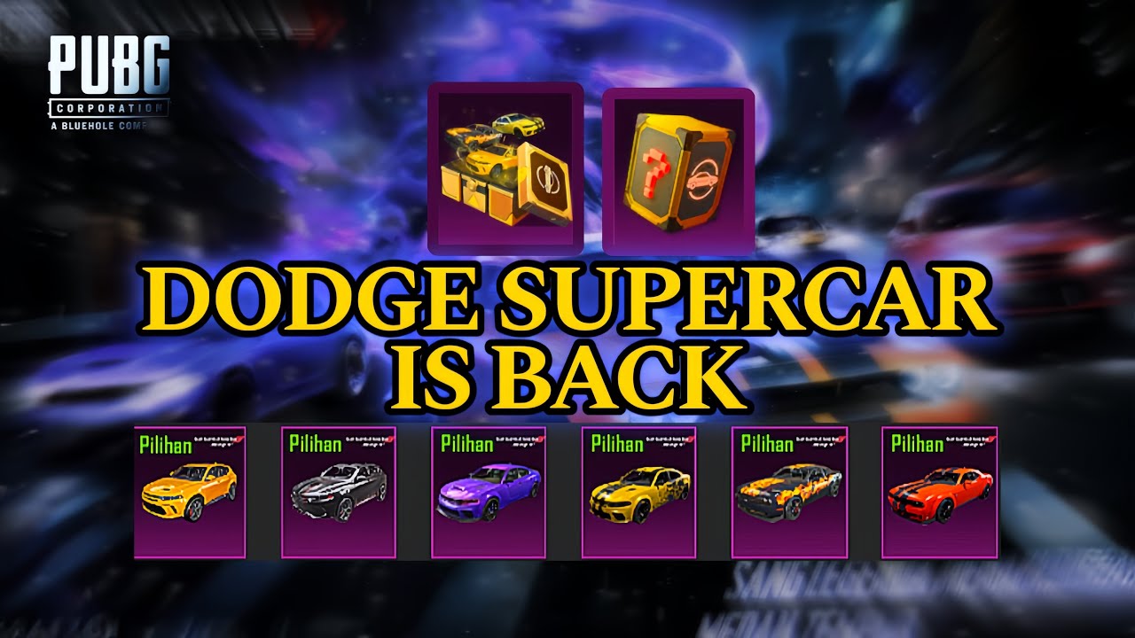 “15 FREE SPIN DODGE X PUBG “
