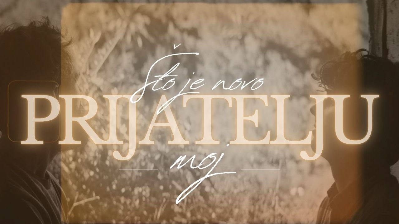 Dražen Zečić - Što je novo, prijatelju moj (Official lyric video)