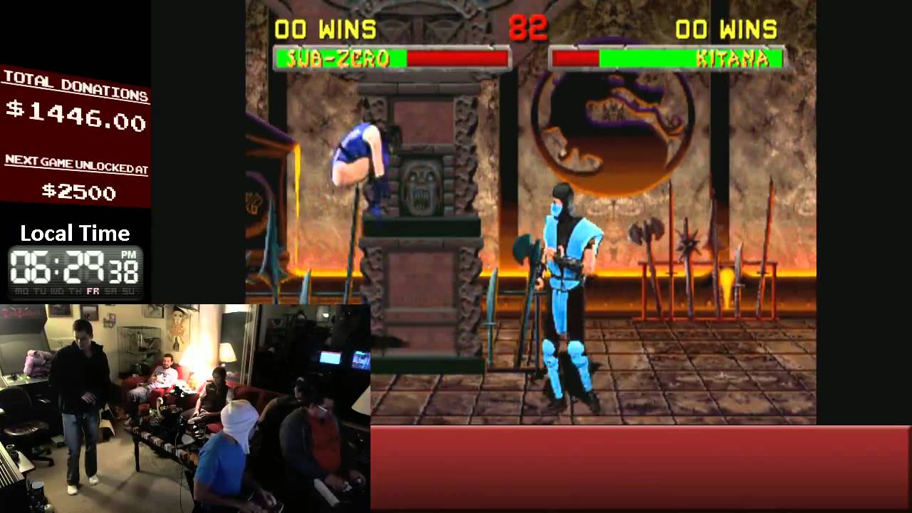 Mortal Kombat 2 Auction Tournament - Video Game Nightmarathon 2012