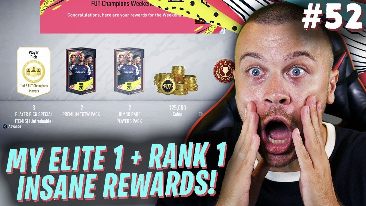 FIFA 20 MY ELITE 1 FUT CHAMPIONS & RANK 1 DIVISION RIVALS REWARDS ARE ONE OF MY BEST EVER PACKS!