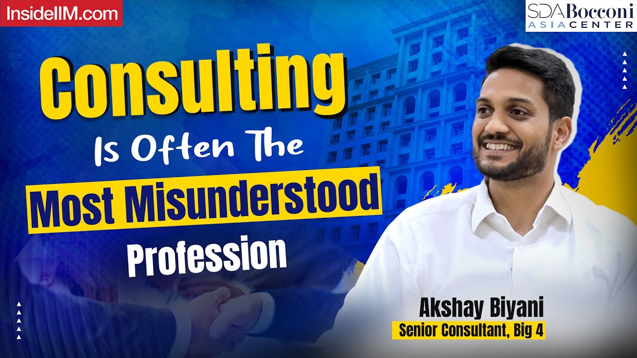 Why CAs Find It Difficult To Become A Consultant? Ft. Akshay B, Consultant At Big 4 | SDA Bocconi