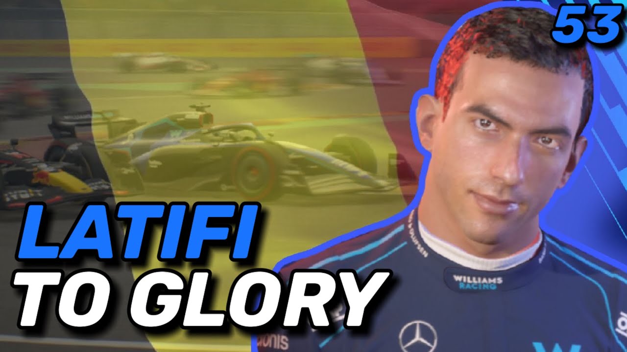F1 Manager Spa | LATIFI ROBBED OF A PODIUM | Latifi to Glory S3 | {#53}