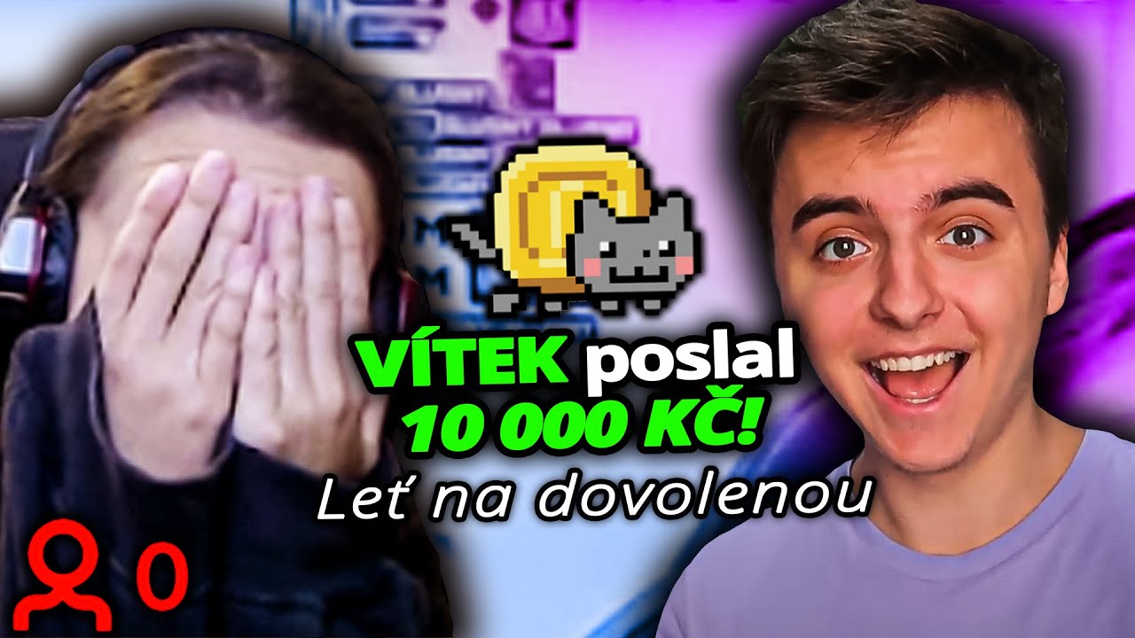 Poslal jsem 10 000 Kč Streamerům, kteří mají 0 Diváků!