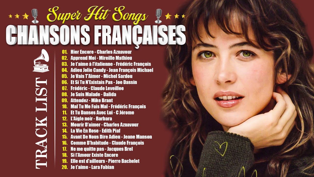 Les 30 Plus Belles Chansons Françaises 🗼❤️♪ Dalida, Joe Dassin, F François, Mireille Mathieu, ...