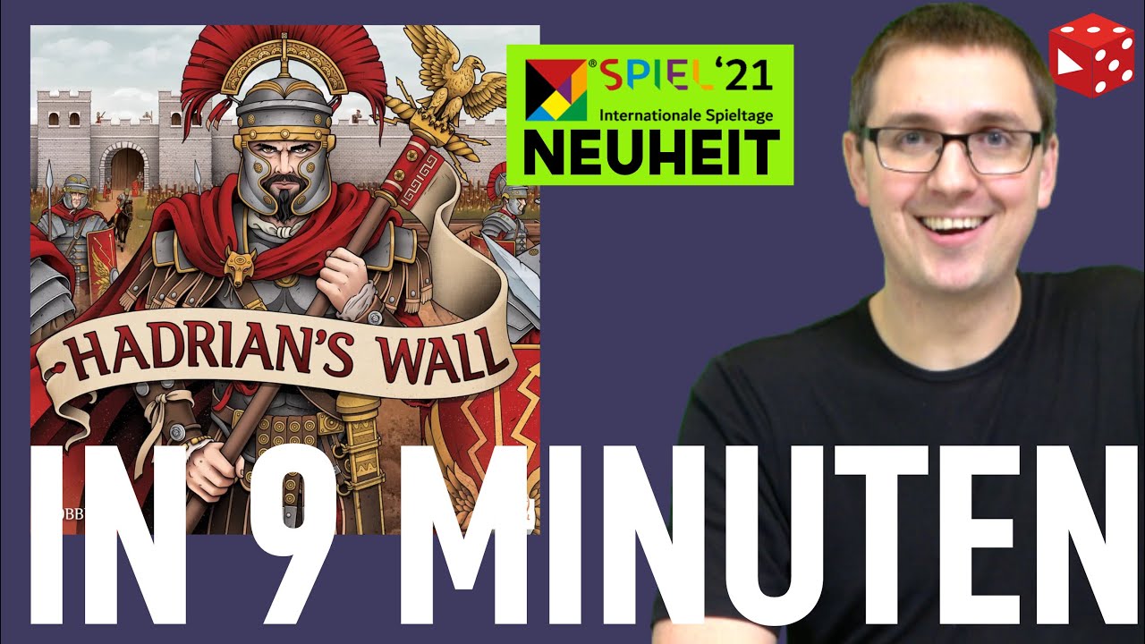 Hadrianswall - Überblick in 9 Minuten - Flip & Fill Spiel für Expertenspieler