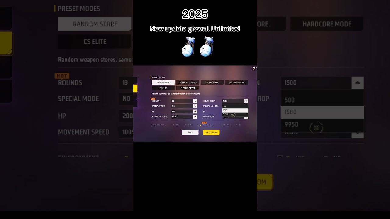 free fire per Gol wala unlimited kaise karte hain || freefire ob49 update custom unlimited global