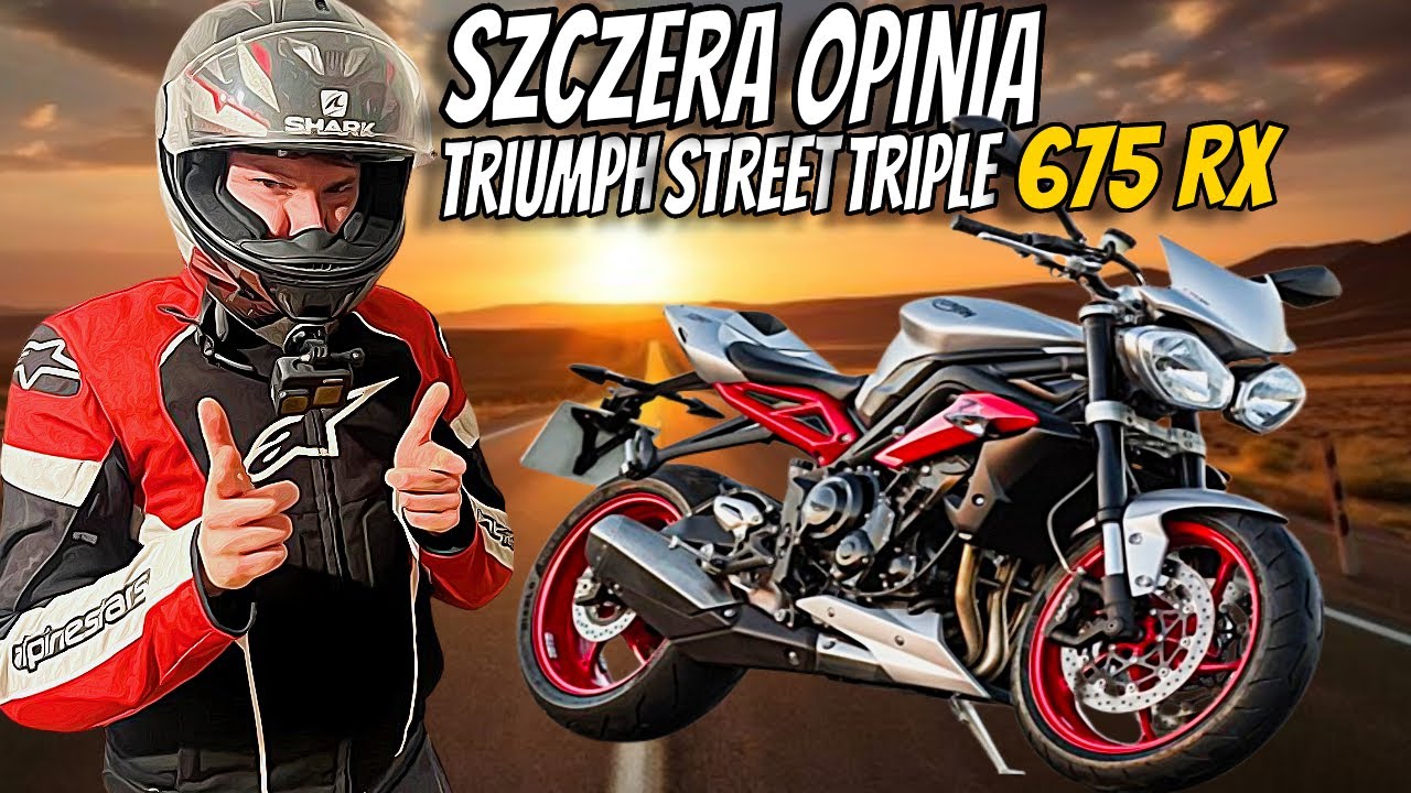 Triumph Street Triple 675 R RX - SZCZERA OPINIA | LEPSZY OD KAWASAKI Z900? | TEST | JAZDA