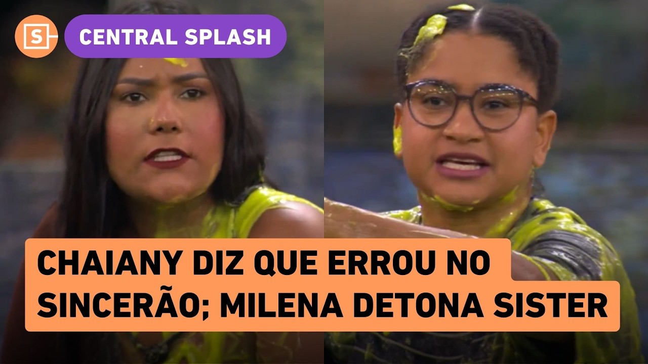 Chaiany manda Ana Paula, Milena e Samira para área do vômito no Sincerão do BBB: 'Entendi errado'