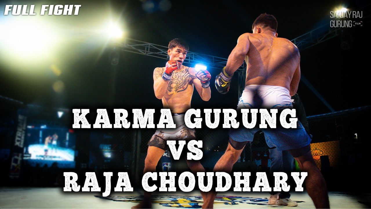 Karma Gurung vs Raja Choudhary | Nepal 🇳🇵 vs India 🇮🇳 | Amateur MMA Fight | 2025