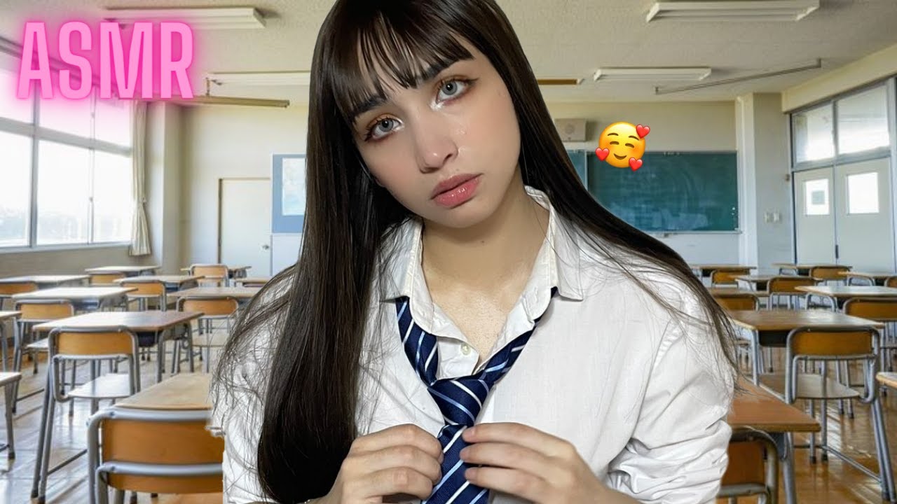 ASMR| la Chica TÍMIDA de la CLASE se te declara 🥰 (Roleplay)