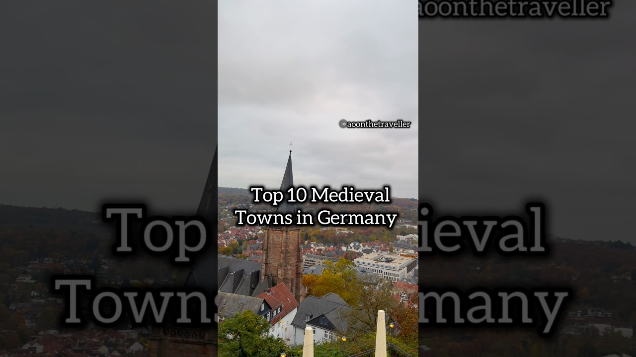 Top 10 Medieval Towns in Germany 🇩🇪 | Part 1