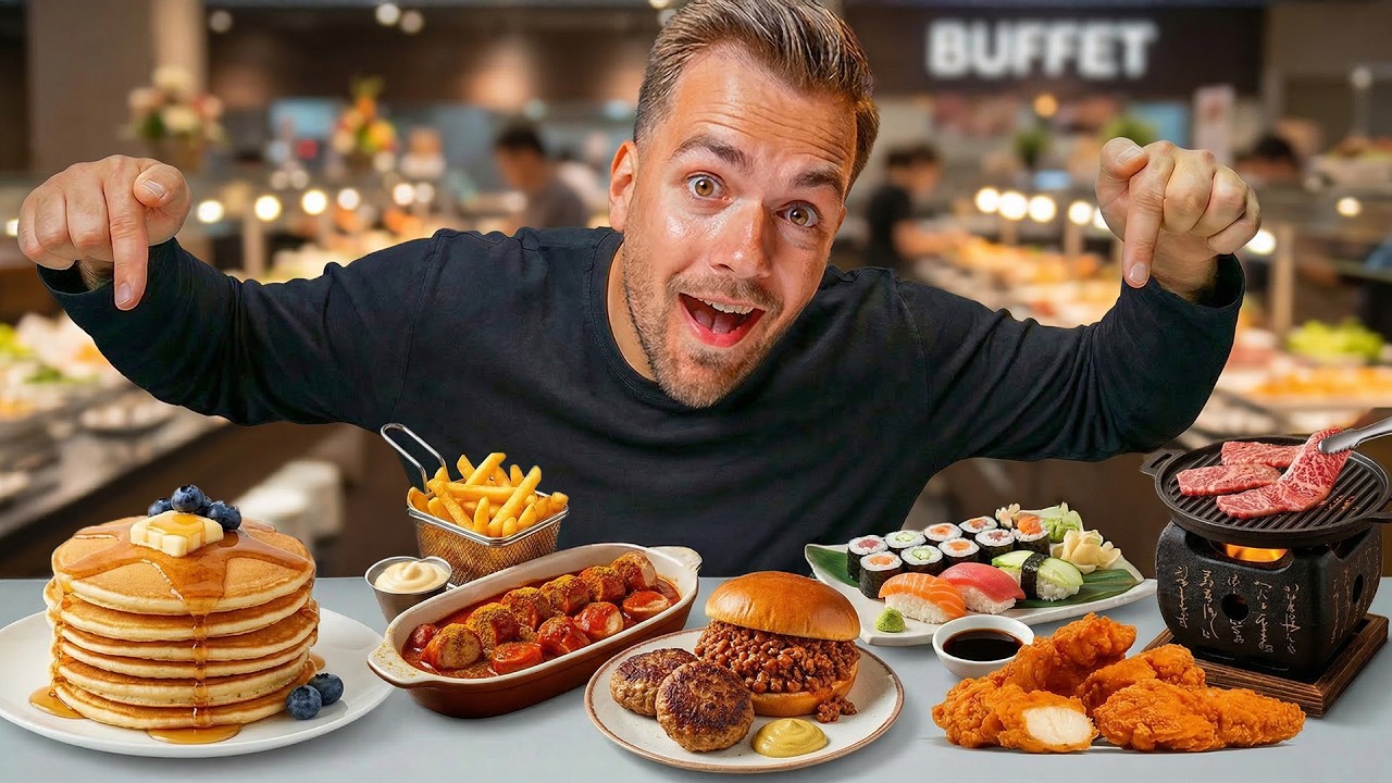 Ich teste die BESTEN All You Can Eat Restaurants 🫨🍽️ (noch besser als letztes Mal)
