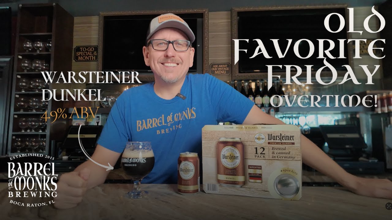 Old Favorite Friday – Warsteiner Dunkel | German Dark Lager with Timeless Balance