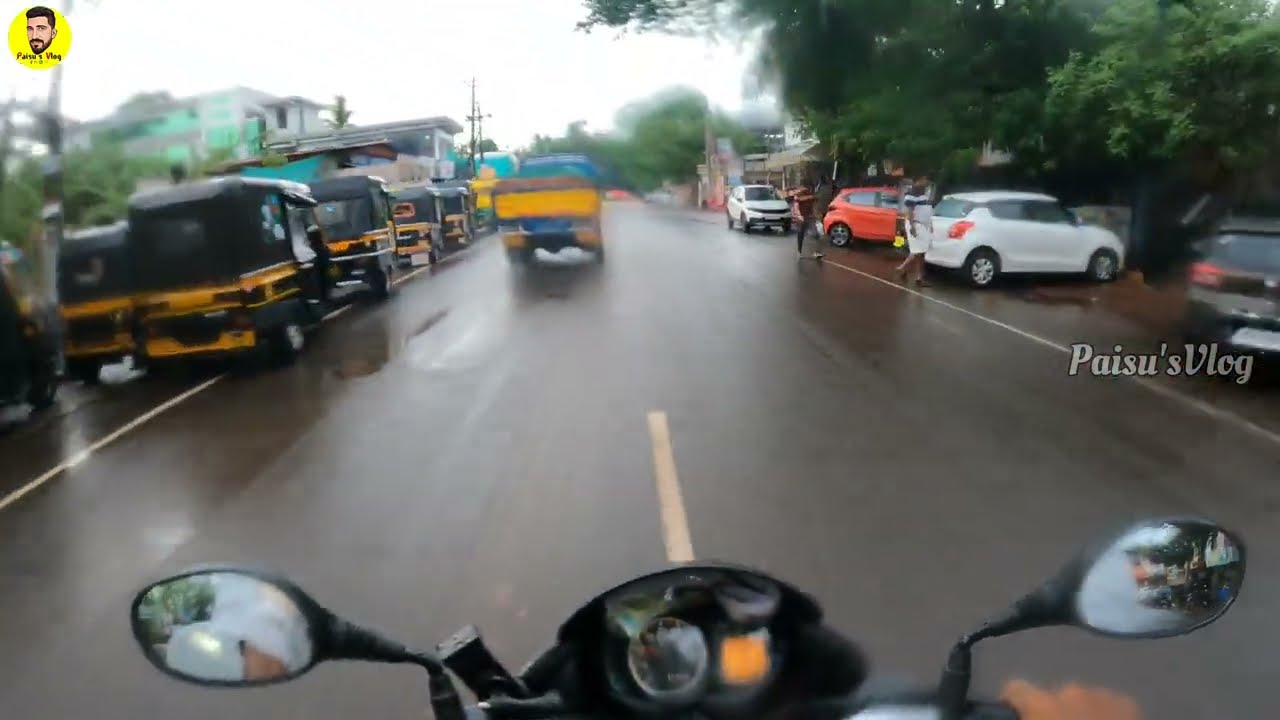 ചെറുപുഴ മുതൽ പയ്യന്നുർ വരെയുള്ള  മഴക്കാല റോഡ് കാഴ്ചകൾ