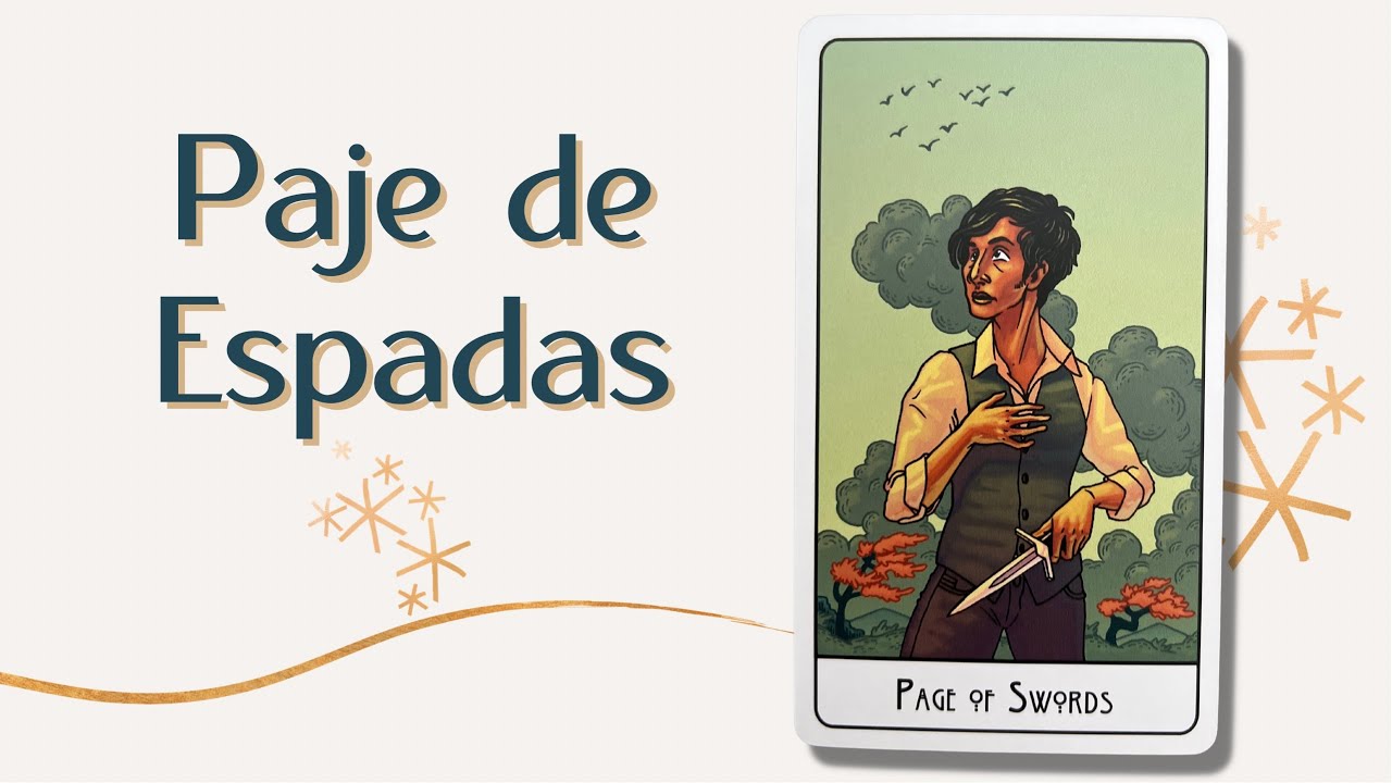 El Paje de Espadas 🗡 | Tarot