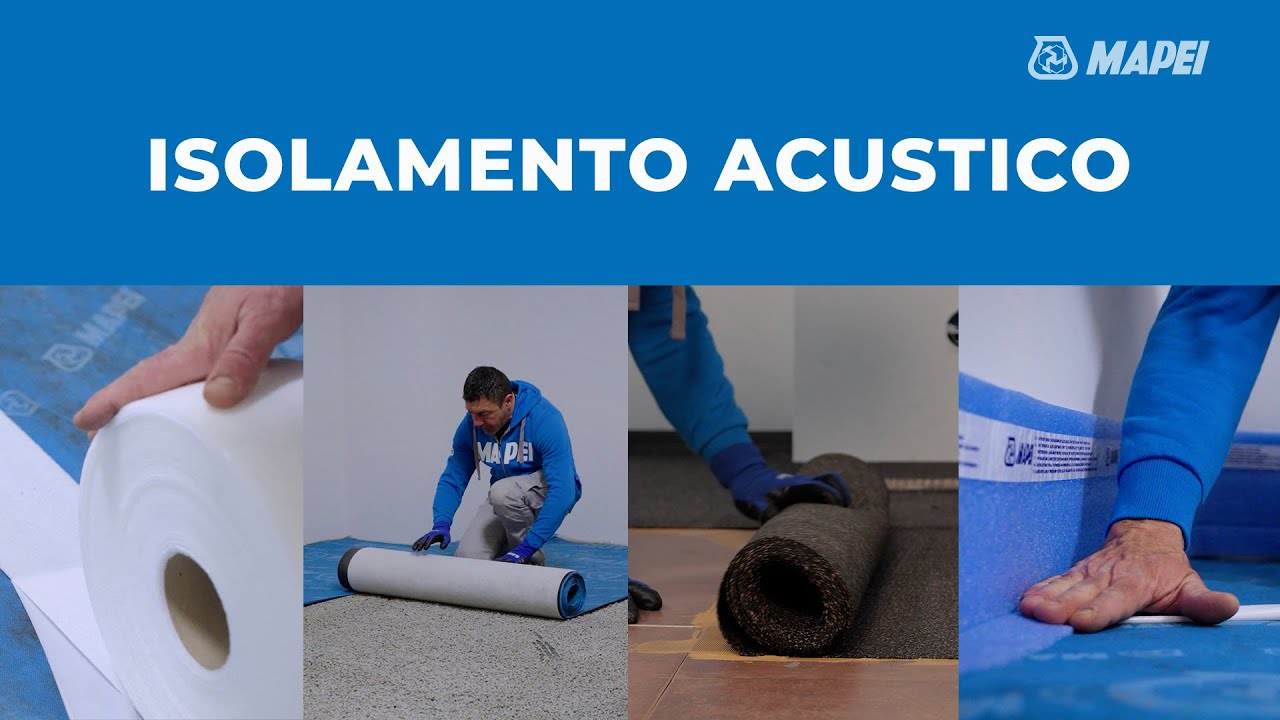 Prodotti per l’isolamento acustico per pavimenti  | Comfort e benessere abitativo | Mapei